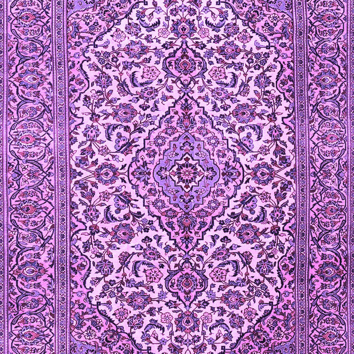 Medallion Purple Traditional Rug, tr4220pur