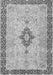 Medallion Gray Traditional Rug, tr4221gry