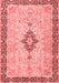 Medallion Red Traditional Area Rugs