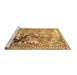 Sideview of Machine Washable Animal Brown Traditional Rug, wshtr4222brn