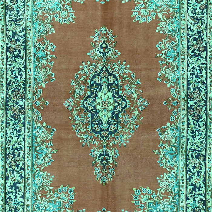 Persian Turquoise Traditional Rug, tr4223turq