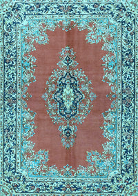 Persian Light Blue Traditional Rug, tr4223lblu