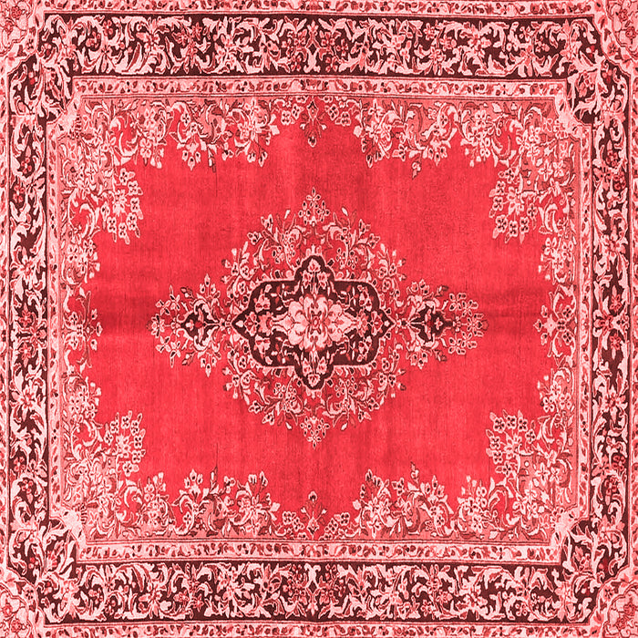 Machine Washable Persian Red Traditional Rug, wshtr4223red