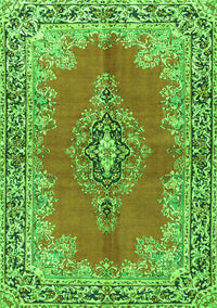 Persian Green Traditional Rug, tr4223grn
