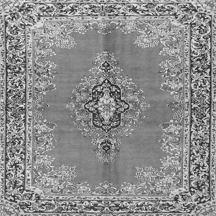 Serging Thickness of Persian Gray Traditional Rug, tr4223gry