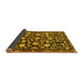 Sideview of Persian Yellow Traditional Rug, tr4224yw