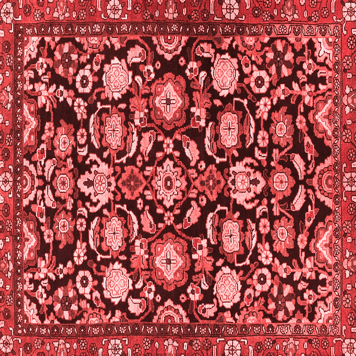 Machine Washable Persian Red Traditional Rug, wshtr4224red