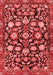 Persian Red Traditional Area Rugs