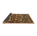 Sideview of Persian Brown Traditional Rug, tr4224brn