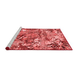 Traditional Red Washable Rugs