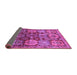 Sideview of Persian Purple Traditional Rug, tr4226pur