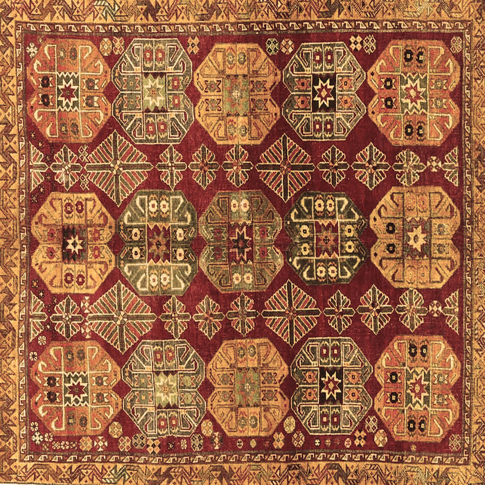 Square Machine Washable Persian Brown Traditional Rug, wshtr4226brn