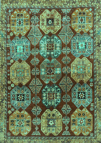 Persian Turquoise Traditional Rug, tr4226turq