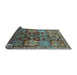 Sideview of Persian Light Blue Traditional Rug, tr4226lblu