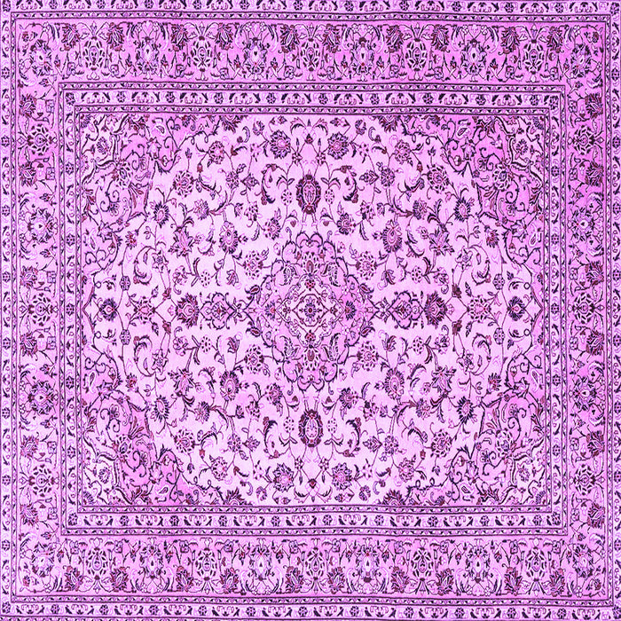 Square Persian Purple Traditional Rug, tr4227pur