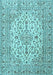 Persian Light Blue Traditional Rug, tr4227lblu