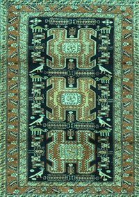 Persian Turquoise Traditional Rug, tr4228turq