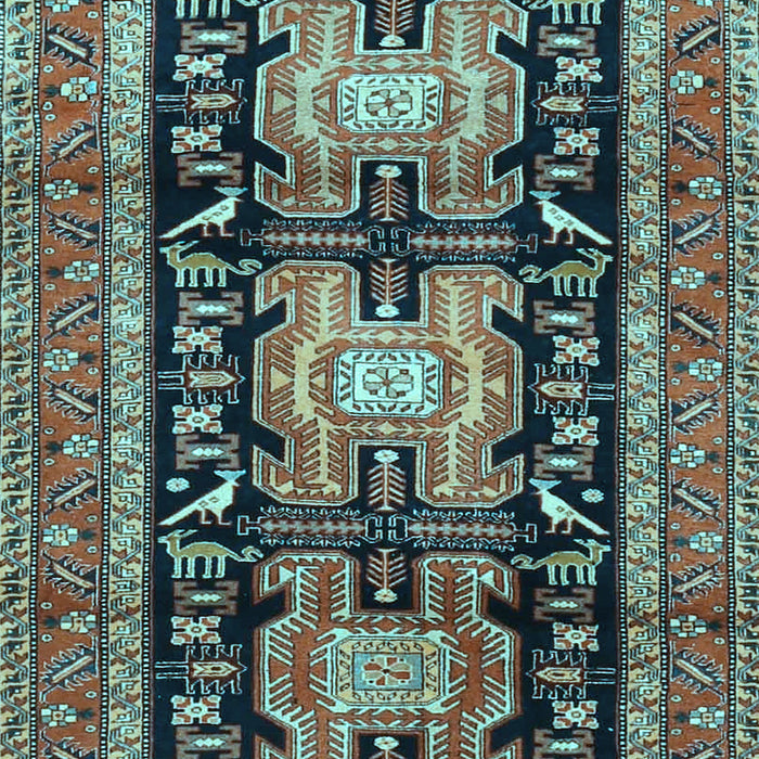 Persian Light Blue Traditional Rug, tr4228lblu