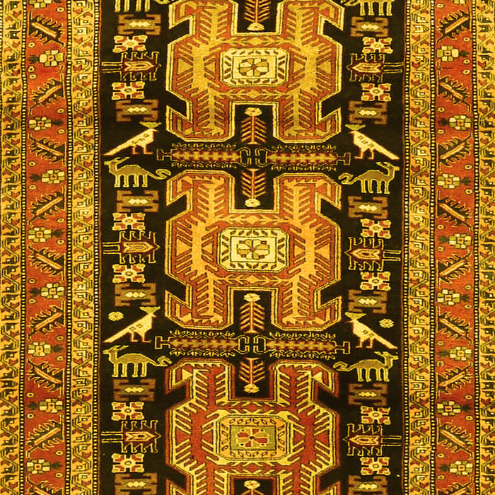 Persian Yellow Traditional Rug, tr4228yw