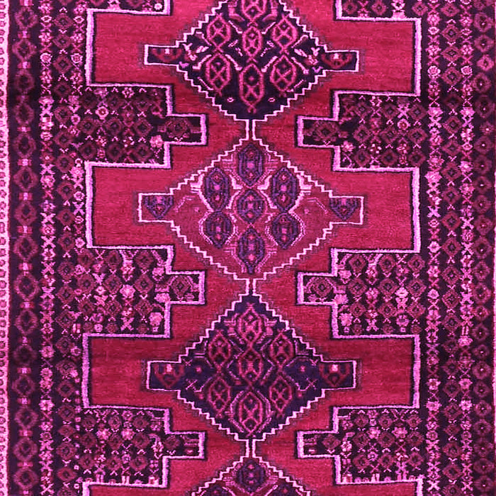 Machine Washable Persian Pink Traditional Rug, wshtr4229pnk