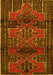 Persian Yellow Traditional Rug, tr4229yw