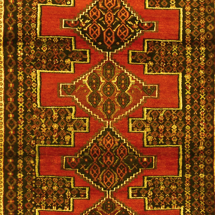 Persian Yellow Traditional Rug, tr4229yw