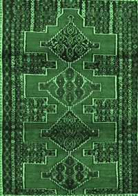 Persian Emerald Green Traditional Rug, tr4229emgrn