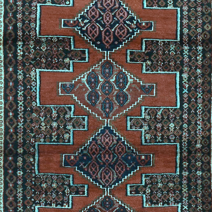 Persian Light Blue Traditional Rug, tr4229lblu