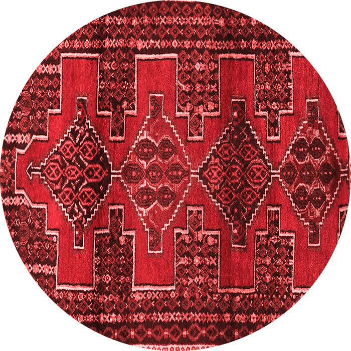 Machine Washable Persian Red Traditional Rug, wshtr4229red