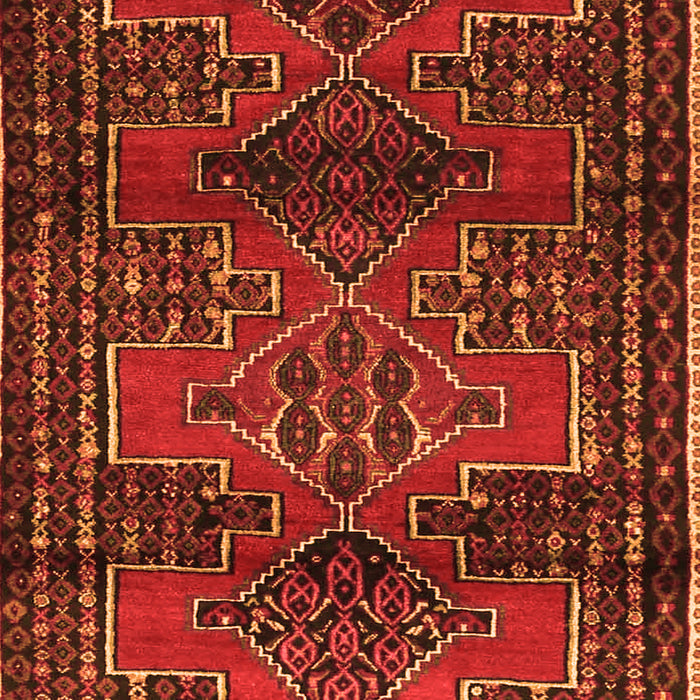 Persian Orange Traditional Rug, tr4229org