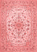 Medallion Red Traditional Area Rugs