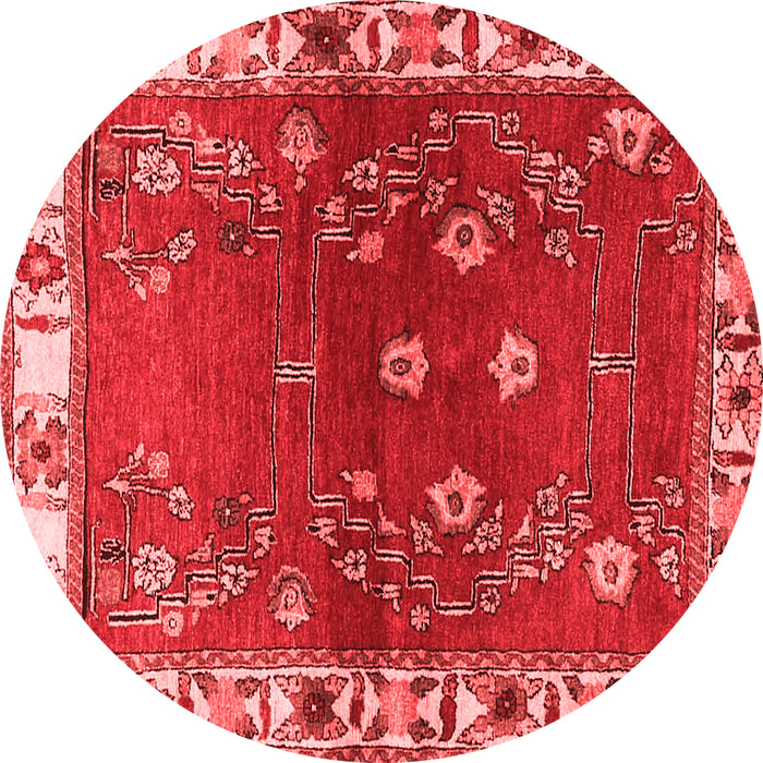 Machine Washable Persian Red Traditional Rug, wshtr4230red