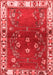 Persian Red Traditional Area Rugs