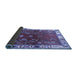 Sideview of Persian Blue Traditional Rug, tr4230blu