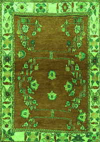 Persian Green Traditional Rug, tr4230grn