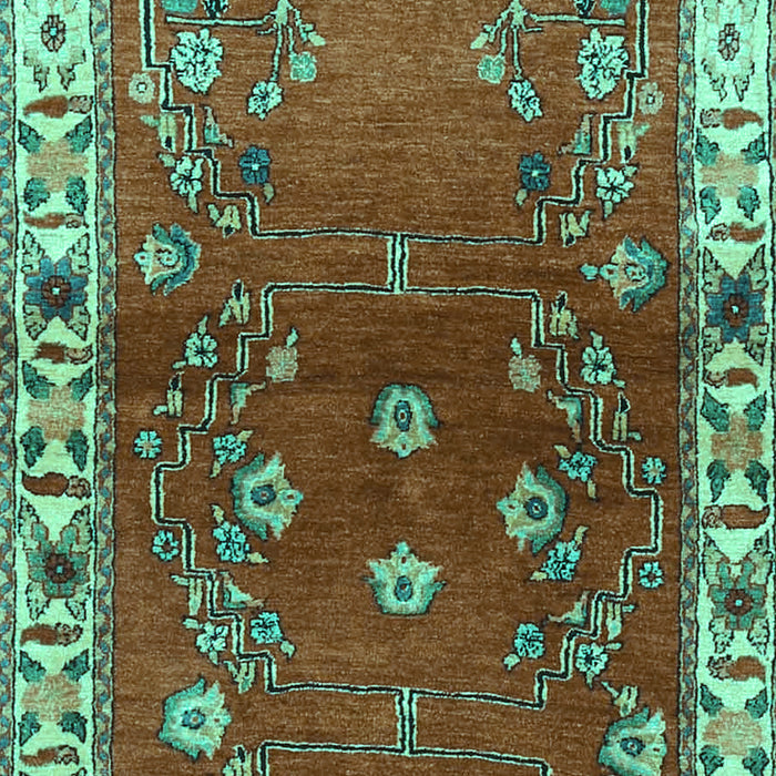 Persian Turquoise Traditional Rug, tr4230turq