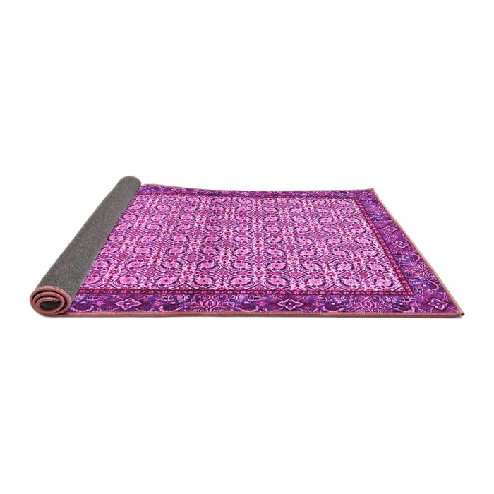 Sideview of Persian Pink Traditional Rug, tr4231pnk