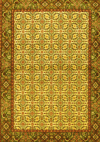 Persian Yellow Traditional Rug, tr4231yw