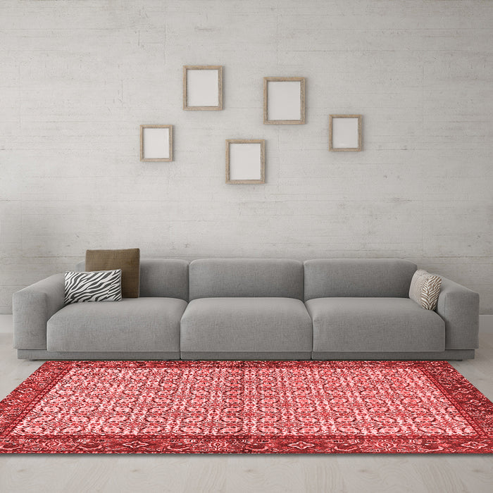 Traditional Red Washable Rugs