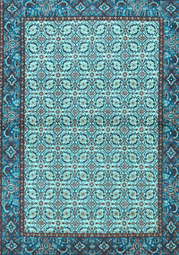 Persian Light Blue Traditional Rug, tr4231lblu