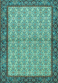 Persian Turquoise Traditional Rug, tr4231turq