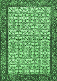Persian Emerald Green Traditional Rug, tr4231emgrn