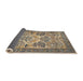 Sideview of Traditional Brown Animal Rug, tr4232