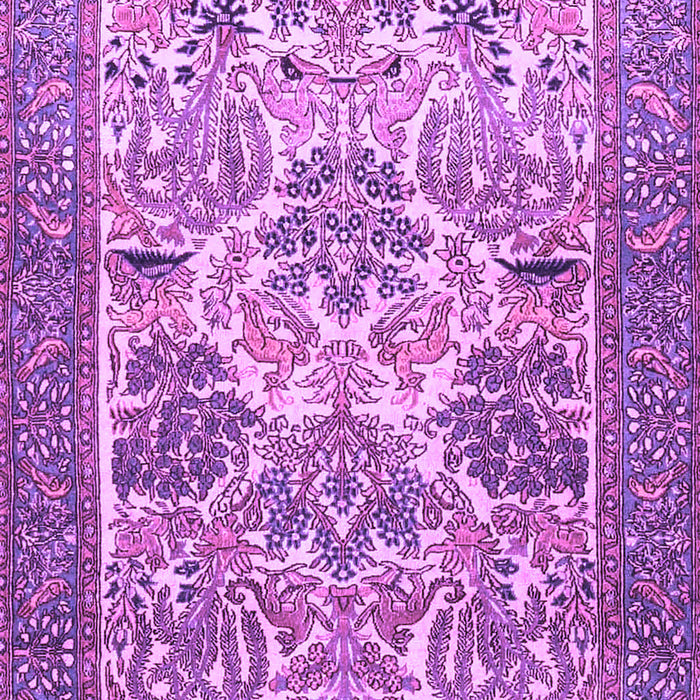 Animal Purple Traditional Rug, tr4232pur