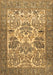 Animal Brown Traditional Rug, tr4232brn