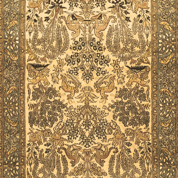 Animal Brown Traditional Rug, tr4232brn