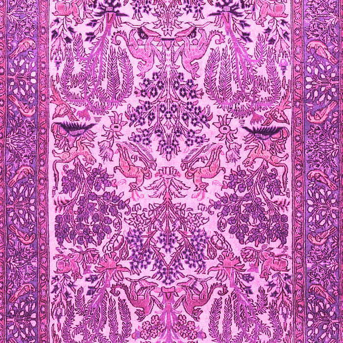 Animal Pink Traditional Rug, tr4232pnk