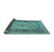 Sideview of Persian Light Blue Traditional Rug, tr4233lblu