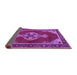 Sideview of Persian Purple Traditional Rug, tr4234pur