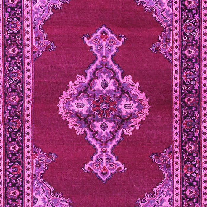 Machine Washable Persian Pink Traditional Rug, wshtr4234pnk